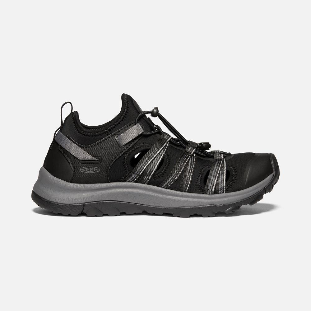 Zapatos de Seguridad Keen Mexico Negros/Grises - Mujer Terradora Ii All Terrain - ZC0987354